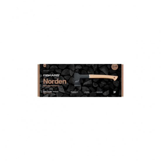 Большое фото товара - Топор-колун Norden N12 +точилка комплект FISKARS 1052277, 1052277. Вариант №1