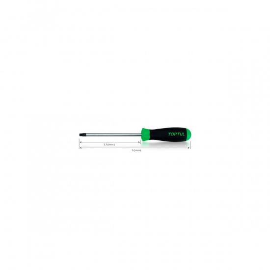 Большое фото товара - Отвертка TORX T27x100мм TOPTUL FFAB2710, FFAB2710. Вариант №1
