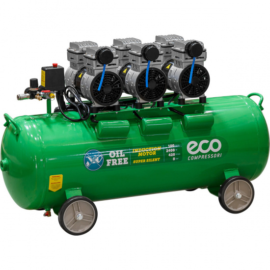 Большое фото товара - Компрессор AE-100-OF1 безмасляный ECO EC2610-1, EC2610-1. Вариант №1