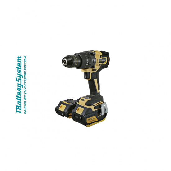 Большое фото товара - Аккумуляторный шуруповерт 1BatterySystem 13мм Hanskonner HCD18165BLI, HCD18165BLI. Вариант №4
