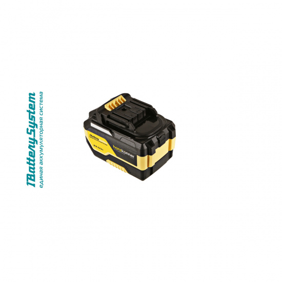 Большое фото товара - Аккумулятор 18В 1BatterySystem 6.0 Ач Hanskonner HBP2006, HBP2006. Вариант №4