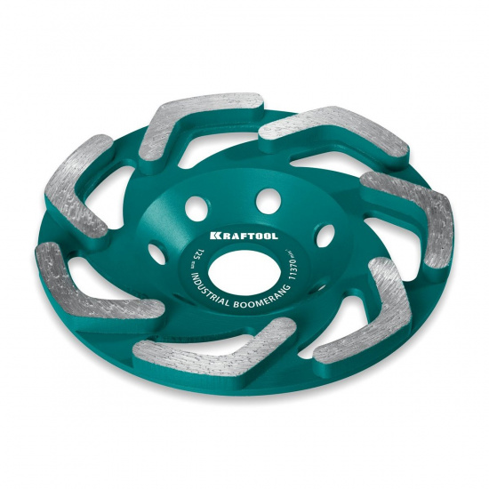 Большое фото товара - Сегментная алмазная чашка Boomerang d=125мм KRAFTOOL 33445-125, 33445-125. Вариант №1