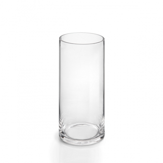 Большое фото товара - Ваза для цветов стеклянная 25х10см серия Crystal PERFECTO LINEA 30-251001, 30-251001. Вариант №1