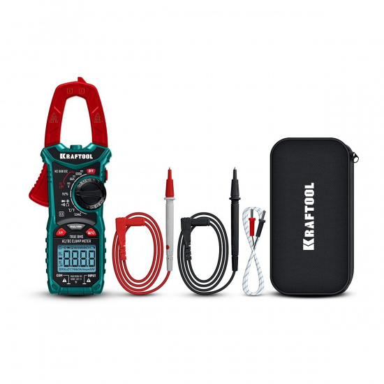 Большое фото товара - Цифровые токовые клещи KC-300DC KRAFTOOL 59830, 59830. Вариант №3