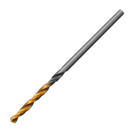 Большое фото товара - Сверло спиральное по металлу 2x49мм Р6М5 Golden Tip 2шт. Denzel 718223, 718223. Вариант №2
