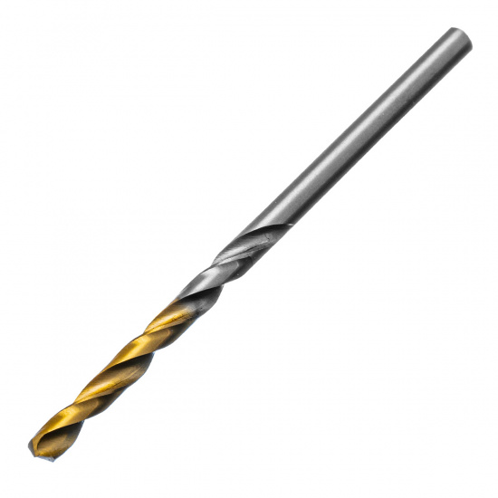 Большое фото товара - Сверло спиральное по металлу 3,5x70мм Р6М5 Golden Tip 2шт. Denzel 718227, 718227. Вариант №2