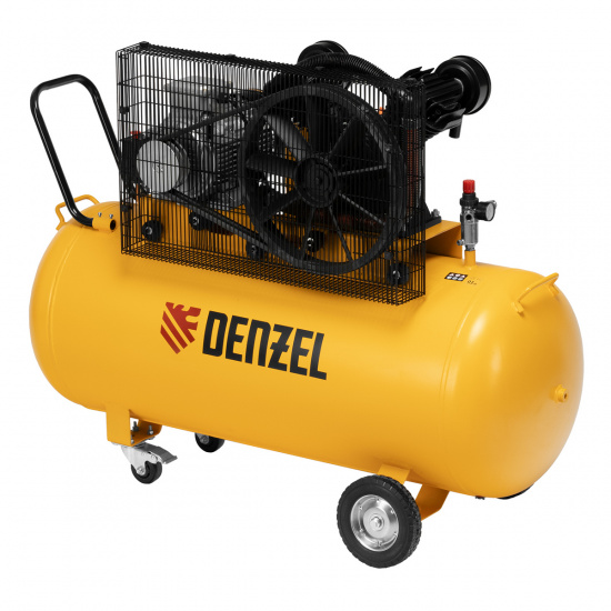 Большое фото товара - Компрессор воздушный рем. привод BCV 5500-T/270 5,5кВт 270л 850л/мин Denzel 58125, 58125. Вариант №4