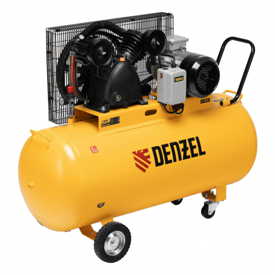 Большое фото товара - Компрессор воздушный рем. привод BCV 5500-T/270 5,5кВт 270л 850л/мин Denzel 58125, 58125. Вариант №1