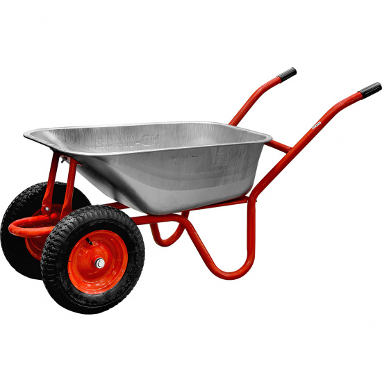 Большое фото товара - Тачка строительная HDC HD-W402 120л 400кг 2 пневмоколеса 4.00-8 HDC Equipment HD6410-1, HD6410-1. Вариант №1