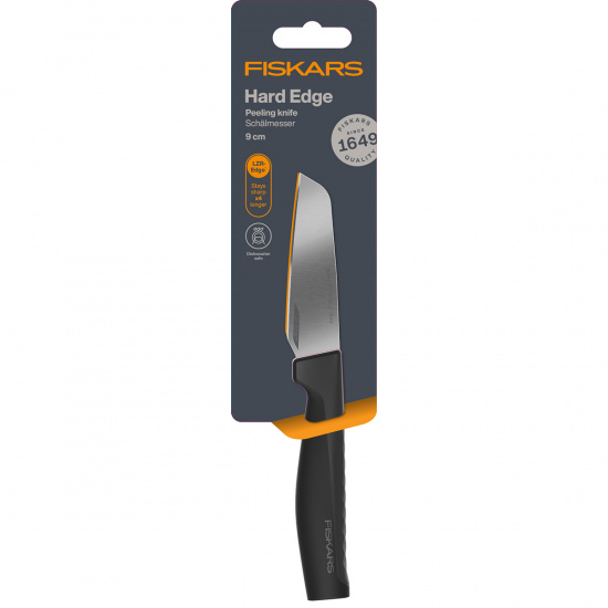 Большое фото товара - Нож для овощей 9см Hard Edge FISKARS 1051777, 1051777. Вариант №1
