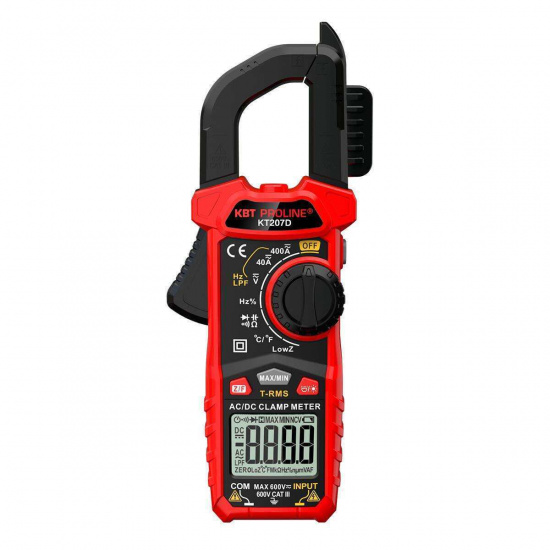 Большое фото товара - Токовые клещи цифровые KT 207D серия PROLINE КВТ 91920, 91920. Вариант №1