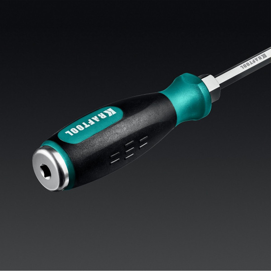 Большое фото товара - Ударная отвертка сквозной стержень Cr-Mo IMPACT PH 4 KRAFTOOL 250034-4, 250034-4. Вариант №4