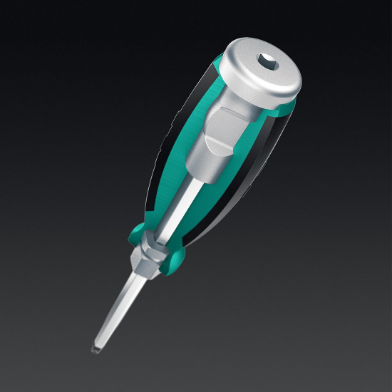 Большое фото товара - Ударная отвертка сквозной стержень Cr-Mo IMPACT PH 4 KRAFTOOL 250034-4, 250034-4. Вариант №5