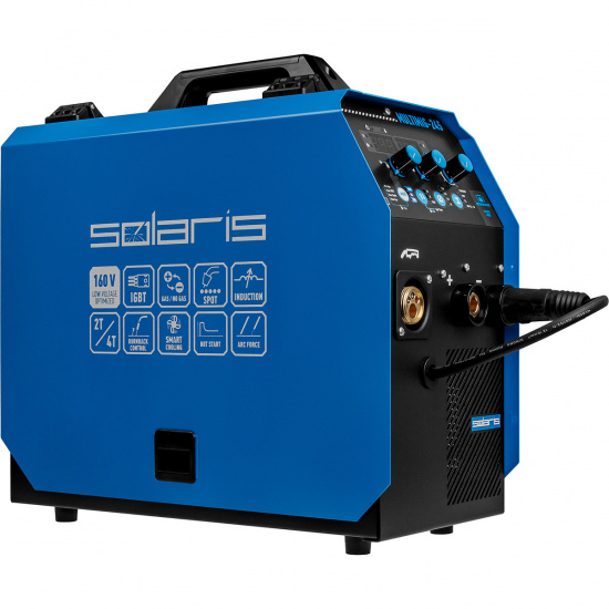 Большое фото товара - Полуавтомат сварочный Solaris MULTIMIG-245 SOLARIS SL5712-4, SL5712-4. Вариант №1