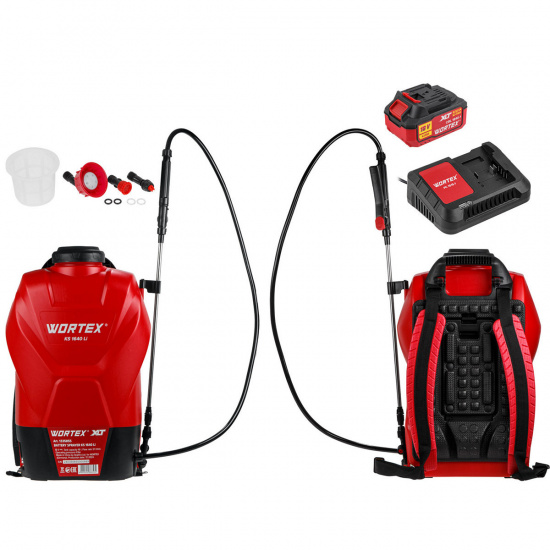 Большое фото товара - Аккум. опрыскиватель KS 1640 Li в кор. ALL1 XLT SET 18В 16л 4А*ч WORTEX 1335856, 1335856. Вариант №1