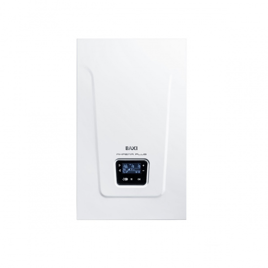 Большое фото товара - Котел электрический AMPERA Plus 12 настенный 1 конт. BAXI E8403212--, E8403212--. Вариант №2