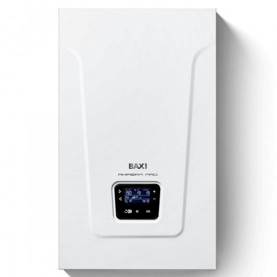 Большое фото товара - Котел электрический AMPERA Pro 45 настенный 1 конт. BAXI E8403345--, E8403345--. Вариант №2