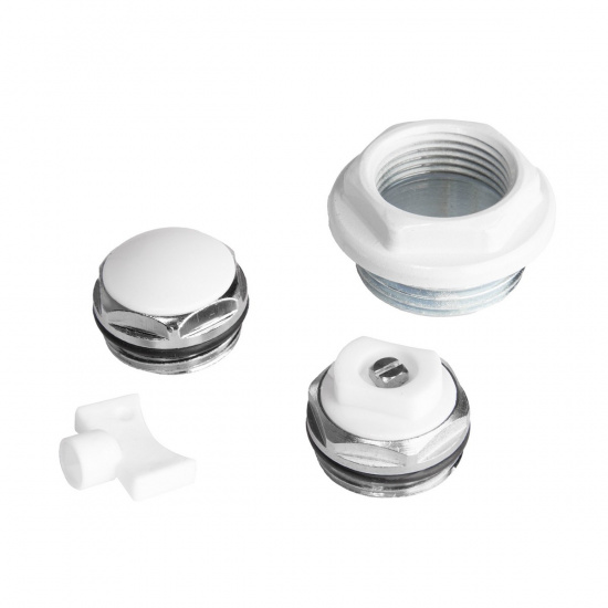 Большое фото товара - Комплект монтажный 1”х 3/4 белый Royal Thermo RT3/4W, RT3/4W. Вариант №2