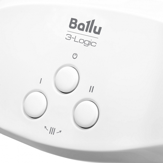Большое фото товара - Водонагреватель проточный - кран+душ BALLU 3-Logic TS (5,5 kW), 3-Logic TS (5,5 kW). Вариант №5
