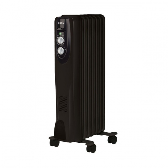 Большое фото товара - Масляный радиатор Classic black (7 секций) BALLU BOH/CL-07BRN 1500, BOH/CL-07BRN 1500. Вариант №1