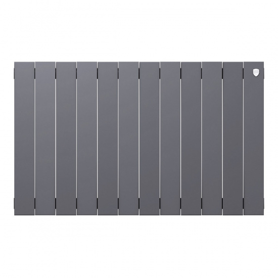 Большое фото товара - Радиатор PianoForte 500 Silver Satin - 12 секц. Royal Thermo RTPNSS50012, RTPNSS50012. Вариант №2
