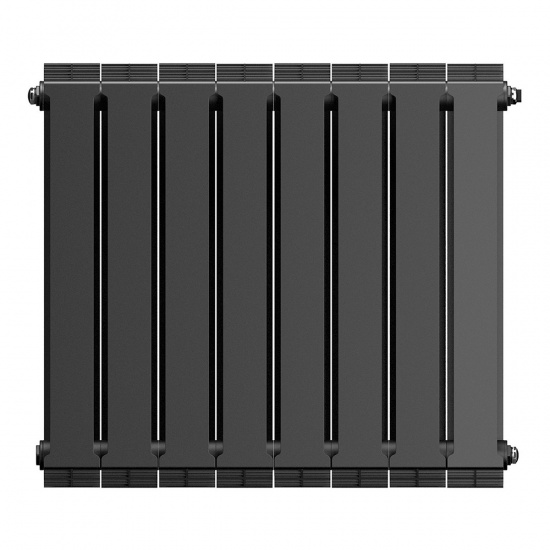 Большое фото товара - Радиатор PianoForte 500 Noir Sable - 8 секц. Royal Thermo RTPNNS50008, RTPNNS50008. Вариант №3