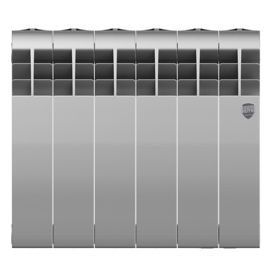 Большое фото товара - Радиатор BiLiner 350 /Silver Satin - 6 секц. Royal Thermo RTBSS35006, RTBSS35006. Вариант №2