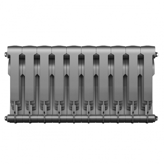 Большое фото товара - Радиатор BiLiner 350 /Silver Satin - 10 секц. Royal Thermo RTBSS35010, RTBSS35010. Вариант №3
