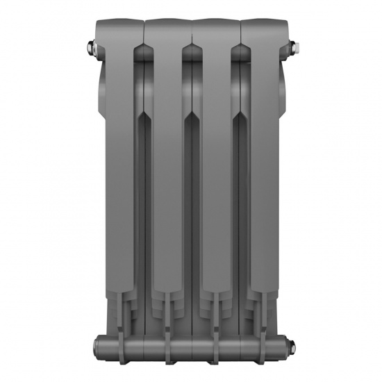 Большое фото товара - Радиатор BiLiner 500 Silver Satin - 4 секц. Royal Thermo RTBSS50004, RTBSS50004. Вариант №3