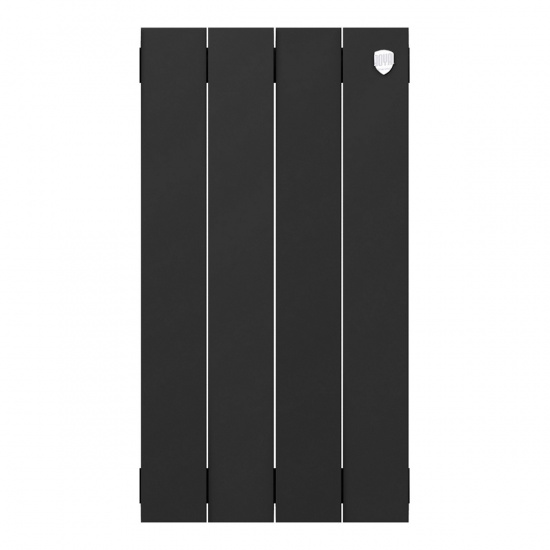 Большое фото товара - Радиатор PianoForte 500 Noir Sable - 4 секц. Royal Thermo RTPNNS50004, RTPNNS50004. Вариант №2