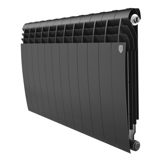 Большое фото товара - Радиатор BiLiner 500 Noir Sable - 12 секц. Royal Thermo RTBNS50012, RTBNS50012. Вариант №1