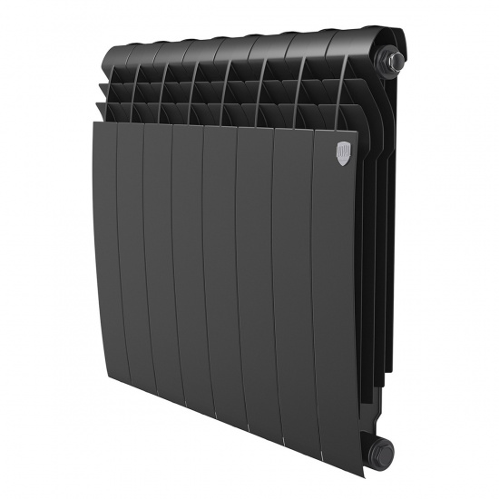 Большое фото товара - Радиатор BiLiner 500 Noir Sable - 8 секц. Royal Thermo RTBNS50008, RTBNS50008. Вариант №1