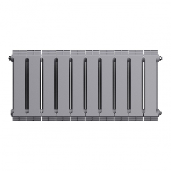 Большое фото товара - Радиатор PianoForte 300 /Silver Satin - 10 секц. Royal Thermo RTPSS30010, RTPSS30010. Вариант №3
