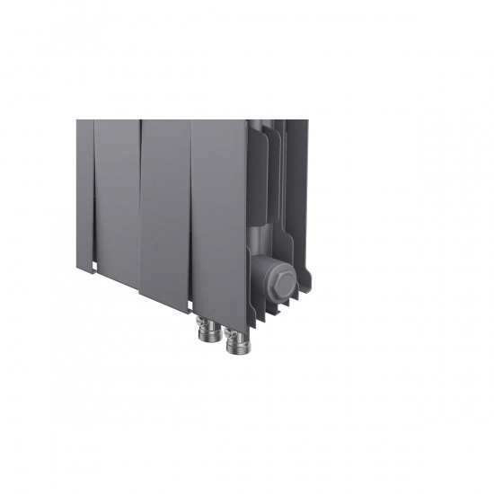 Большое фото товара - Радиатор PianoForte 200 /Silver Satin - 16 секц. VDR Royal Thermo RTPSSVDR20016, RTPSSVDR20016. Вариант №2