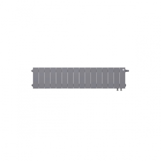 Большое фото товара - Радиатор PianoForte 200 /Silver Satin - 16 секц. VDR Royal Thermo RTPSSVDR20016, RTPSSVDR20016. Вариант №4