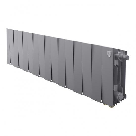 Большое фото товара - Радиатор PianoForte 200 /Silver Satin - 16 секц. VDR Royal Thermo RTPSSVDR20016, RTPSSVDR20016. Вариант №1