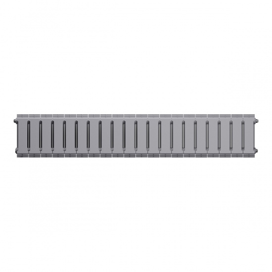 Большое фото товара - Радиатор PianoForte 200 /Silver Satin - 20 секц. Royal Thermo RTPSS20020, RTPSS20020. Вариант №3