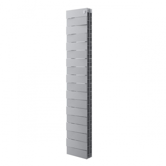 Большое фото товара - Радиатор PianoForte Tower 200 /Silver Satin - 18 секц. Royal Thermo RTPFTSS20018, RTPFTSS20018. Вариант №1