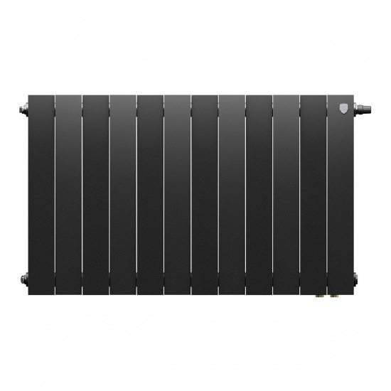 Большое фото товара - Радиатор PianoForte 500 Noir Sable VDR80 - 12 секц. Royal Thermo RTPNNSVDR8050012, RTPNNSVDR8050012. Вариант №2