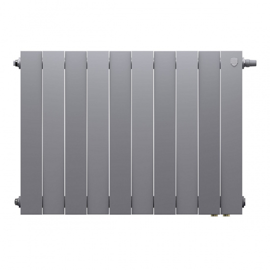 Большое фото товара - Радиатор PianoForte 500 Silver Satin VDR80 - 10 секц. Royal Thermo RTPNSSVDR8050010, RTPNSSVDR8050010. Вариант №2