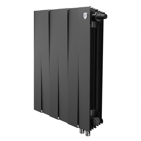 Большое фото товара - Радиатор PianoForte 500 Noir Sable VDR80 - 6 секц. Royal Thermo RTPNNSVDR8050006, RTPNNSVDR8050006. Вариант №1