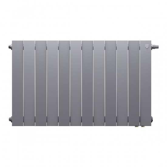 Большое фото товара - Радиатор PianoForte 500 Silver Satin VDR80 - 12 секц. Royal Thermo RTPNSSVDR8050012, RTPNSSVDR8050012. Вариант №2