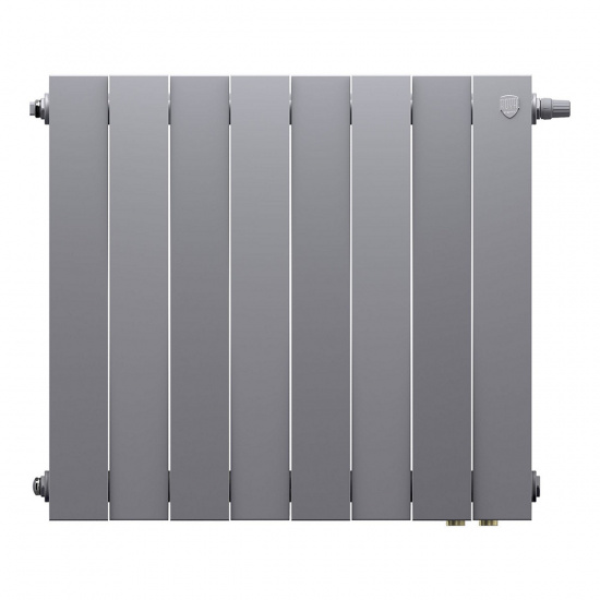 Большое фото товара - Радиатор PianoForte 500 Silver Satin VDR80 - 8 секц. Royal Thermo RTPNSSVDR8050008, RTPNSSVDR8050008. Вариант №2