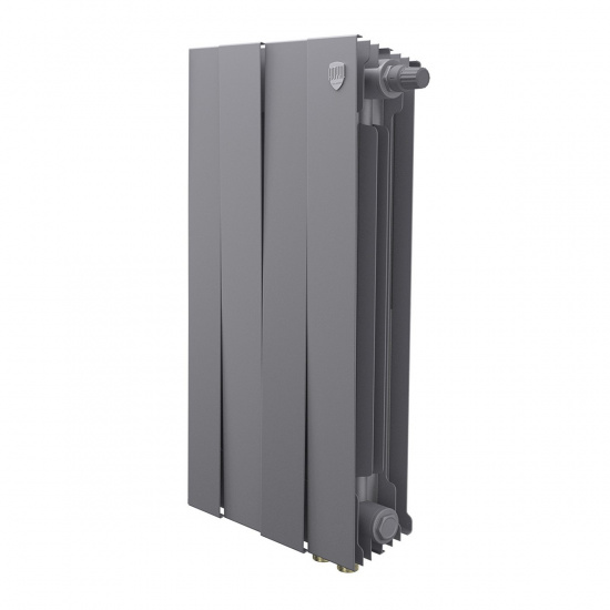 Большое фото товара - Радиатор PianoForte 500 Silver Satin VDR80 - 4 секц. Royal Thermo RTPNSSVDR8050004, RTPNSSVDR8050004. Вариант №1