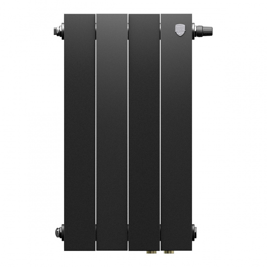 Большое фото товара - Радиатор PianoForte 500 Noir Sable VDR80 - 4 секц. Royal Thermo RTPNNSVDR8050004, RTPNNSVDR8050004. Вариант №2