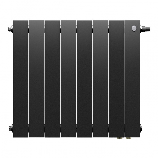 Большое фото товара - Радиатор PianoForte 500 Noir Sable VDR80 - 8 секц. Royal Thermo RTPNNSVDR8050008, RTPNNSVDR8050008. Вариант №2