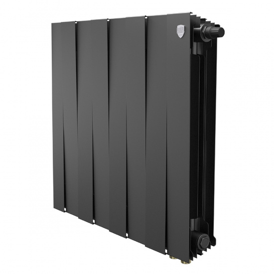 Большое фото товара - Радиатор PianoForte 500 Noir Sable VDR80 - 8 секц. Royal Thermo RTPNNSVDR8050008, RTPNNSVDR8050008. Вариант №1