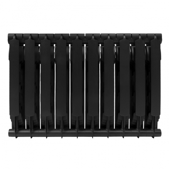 Большое фото товара - Радиатор Revolution Bimetall 500 2.0/Noir Sable – 10 секц. Royal Thermo RTRBNS250010, RTRBNS250010. Вариант №3