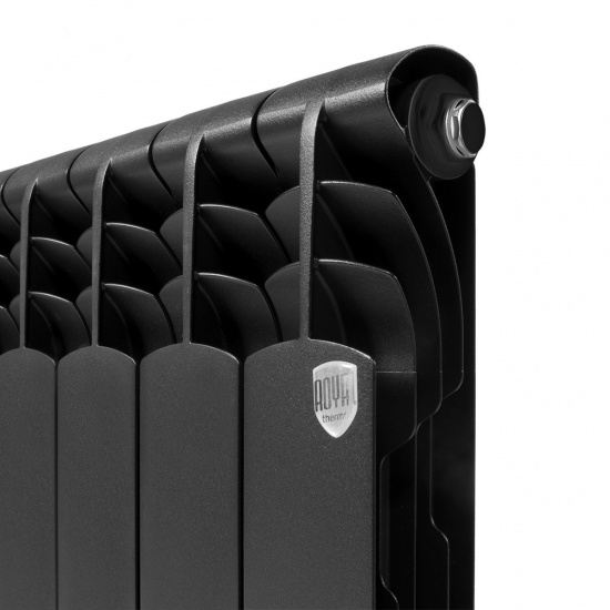 Большое фото товара - Радиатор Revolution Bimetall 500 2.0/Noir Sable – 10 секц. Royal Thermo RTRBNS250010, RTRBNS250010. Вариант №4