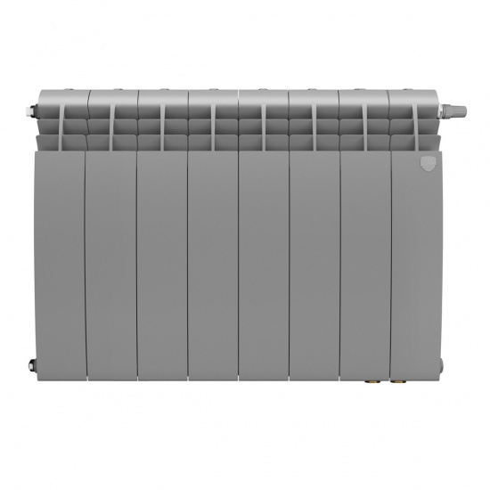 Большое фото товара - Радиатор BiLiner 500 Silver Satin VR80 - 8 секц. Royal Thermo RTBSSVR8050008, RTBSSVR8050008. Вариант №2